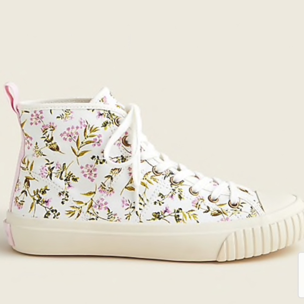 JCREW- CLASSIC HIGH-TOP SNEAKERS  NIB